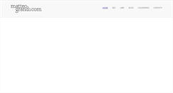 Desktop Screenshot of matteograndi.com